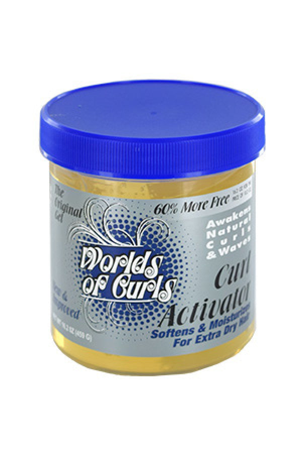 Worlds Of Curls-10 Curl Activator Gel-Extra Dry (16.2oz)