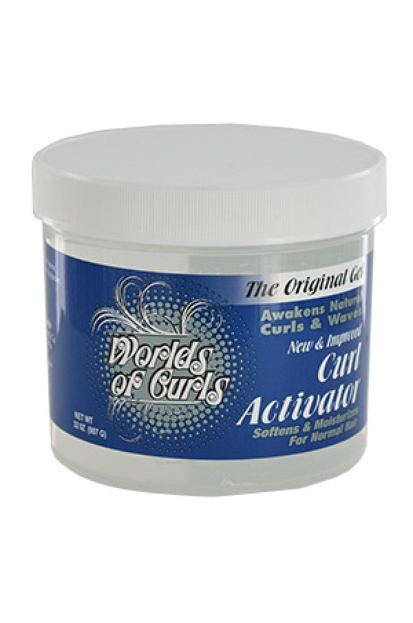 Worlds Of Curls-7 Curl Activator Gel-Regular (32oz)