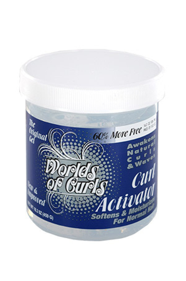 Worlds Of Curls-9 Curl Activator Gel-Regular (16.2oz) Bonus