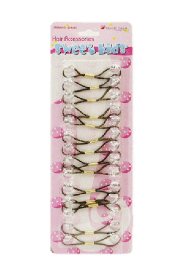 Magic Gold Bubble Round XS3 Clear 14/pk -pc