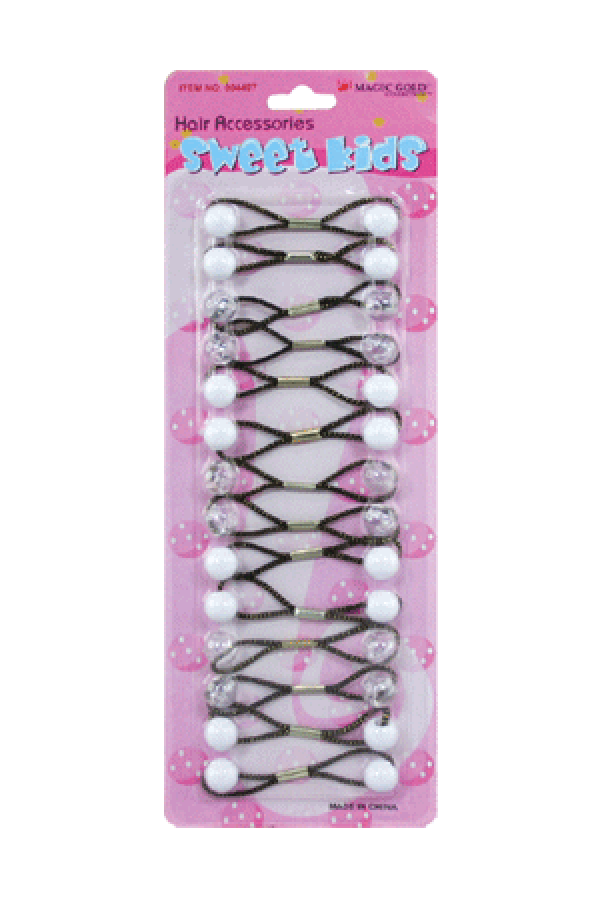 Magic Gold Bubble Round XS13 White/Clear 14/pk -pc