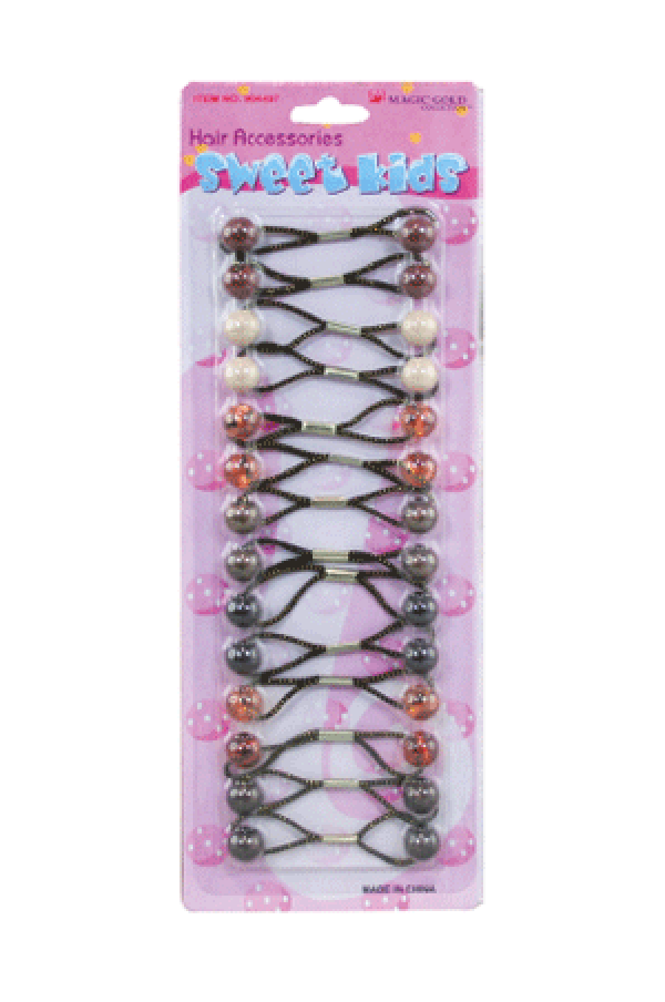 Magic Gold Bubble Round XS17 Brown Mix 14/pk -pc