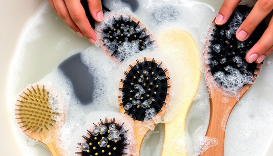 Keeping Your Hair Brushes Squeaky Clean: A Step-by-Step Guide