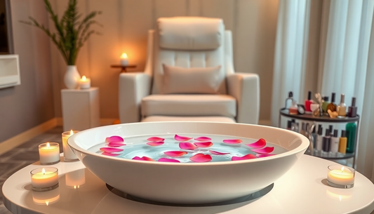 pedicure basin bowl with drainage