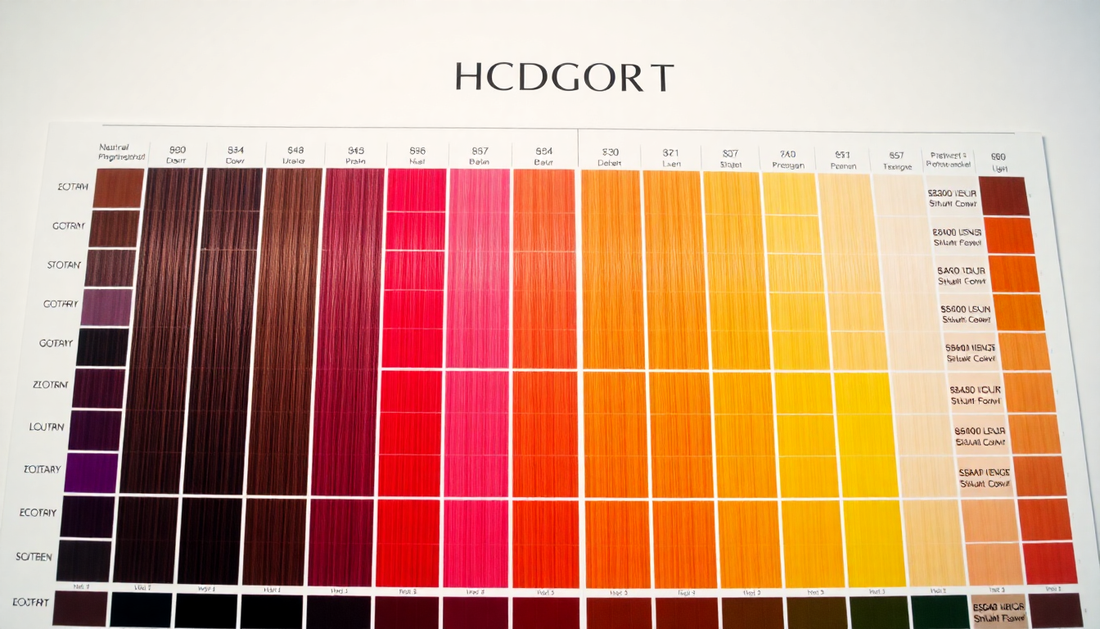 Unlock the Secrets of Schwarzkopf Professional Colour Chart