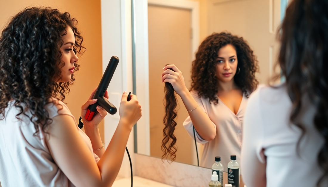 Tame Your Tresses: A Foolproof Guide to Straightening Curly Hair Without Damage