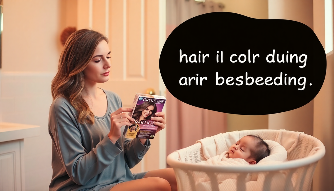 Can You Colour Your Hair While Breastfeeding?