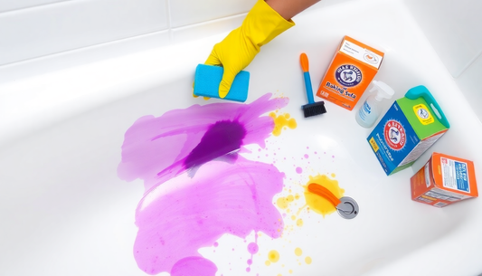 How to Get Hair Dye Stains Out of Your Bathtub: A Comprehensive Guide