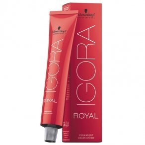 施华蔻 Igora Royal 4-13 中棕色 Cendre Plus 染发剂/染色剂 60ml 管装，Ignora Royal 出品