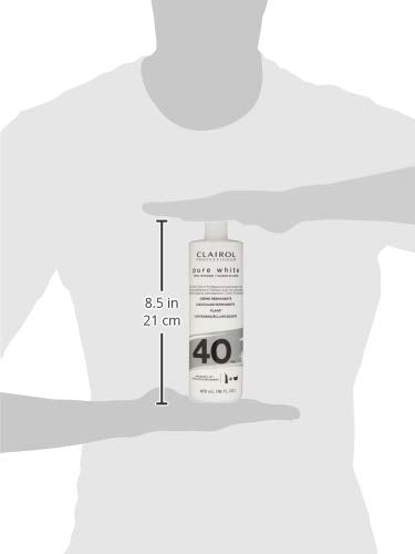 Clairol Professional Pure White Révélateur de crème 40 volumes, 16 oz