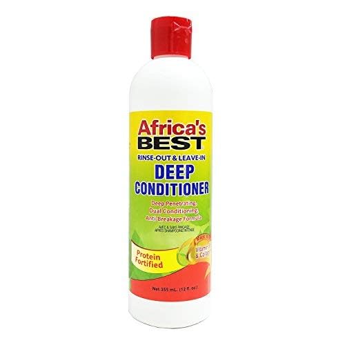 Africa's Best Rinse Out and Leave in Deep Conditioner, 12 Ounce (CH110612)