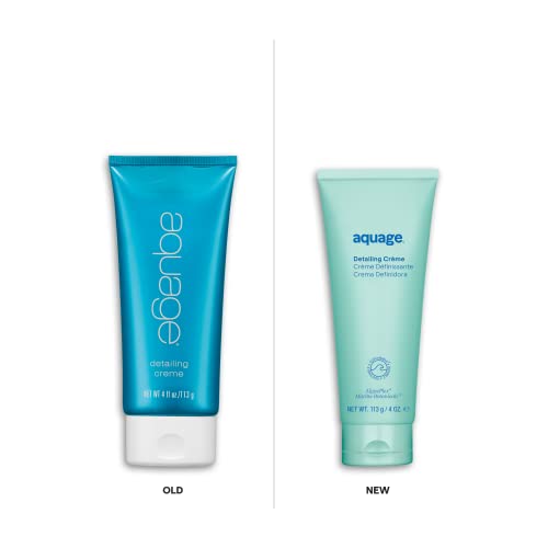 Aquage Detailing Crème, Creates Light Texture Definition, Maintaining a Natural Look, Enhances Shine and Smoothes Flyaways, 4 fl. oz.