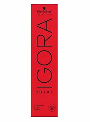 施华蔻 Igora Royal 8-77 - 浅金铜色额外染发剂/染色剂 60ml 管装，Igora Royal 出品