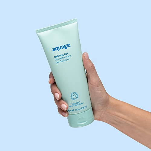AQUAGE 定型啫喱，适用于卷发、波浪发或烫发，修复发丝，打造自然卷发，不毛躁，6 液量盎司