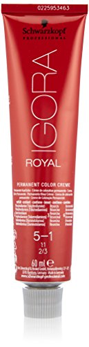 施华蔻 Igora Royal 永久染发膏 2 盎司/60 毫升 (5-1)