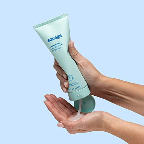 AQUAGE 定型啫喱，适用于卷发、波浪发或烫发，修复发丝，打造自然卷发，不毛躁，6 液量盎司