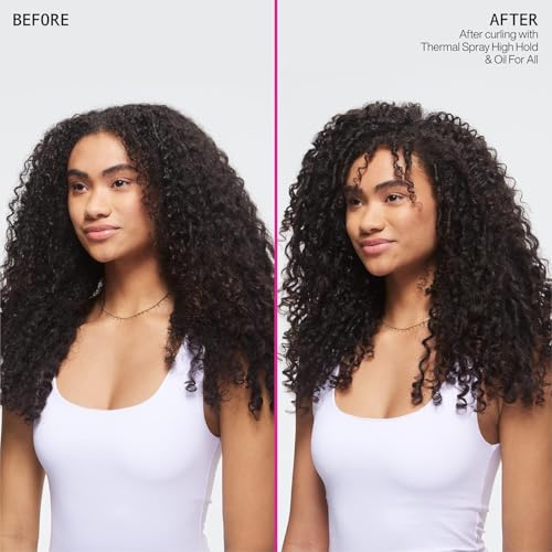 Spray thermique Redken 22 High Hold - Brume fixatrice et protectrice thermique pour fers à friser et à lisser. Contrôle durable des frisottis et protection contre les dommages causés par la chaleur.