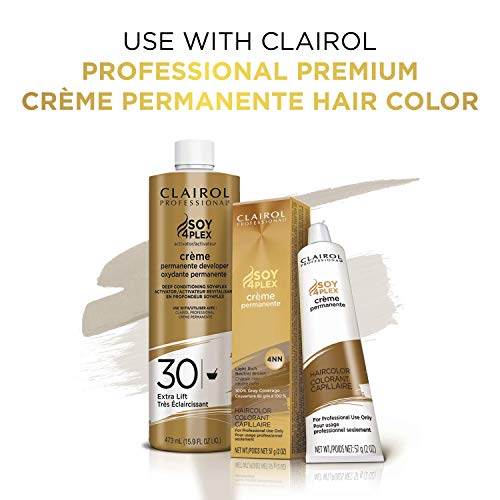 Révélateur capillaire Clairol Professional Crème Permanente 40 volumes, 473 ml (16 oz) - L'emballage peut varier