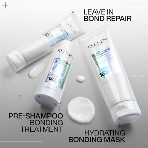 REDKEN Bonding Hair Mask for Dry, Damaged Hair Repair | Acidic Bonding Concentrate | Hydrating 5 Minute Hair Mask | For All Hair Types