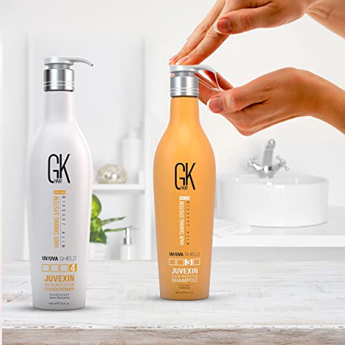 Coffrets shampoing et après-shampoing GK Hair Global Keratin Colored Shield (650 ml, 22 oz liq.)