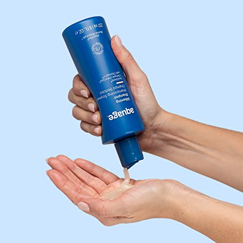 Shampoing soyeux AQUAGE SeaExtend, lisse et adoucit les cheveux épais et bouclés, 227 g