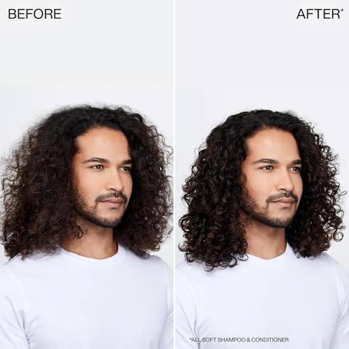 Redken All Soft Shampoo and Conditioner Set For Dry or Brittle Hair - Provides Intense Softness and Shine With Argan Oil