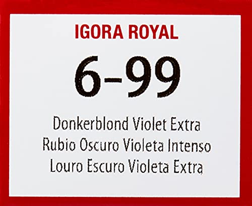 施华蔻 IGORA ROYAL 6-99 深金色紫罗兰特级 60 毫升