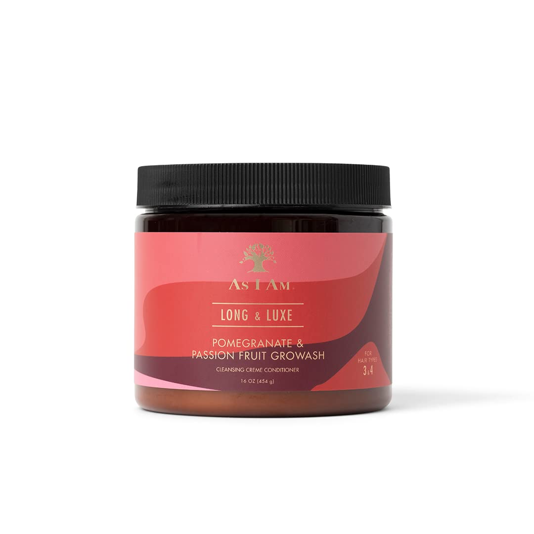 As I Am Long Luxe Growash Cleansing Crème Conditioner