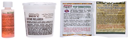 非洲最佳无碱直发套装，双重调理，草本强化，卓越拉直效果和最佳营养，专为正常发质设计