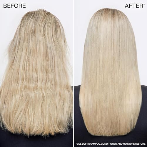 Redken All Soft Shampoo and Conditioner Set For Dry or Brittle Hair - Provides Intense Softness and Shine With Argan Oil