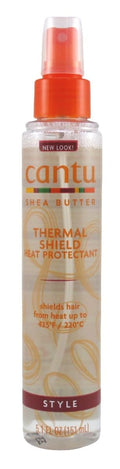 Cantu Shea Butter Thermal Shield Heat Protectant 5.1 Ounce (Pack of 2)