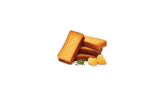 White Smoke Daryaganj Special Butter Egg Rusk/Toast/Butter Egg Toast/Rusk|Chai/Tea Time Partner/Traditional Indian Snack-400g(400g*1Pac)