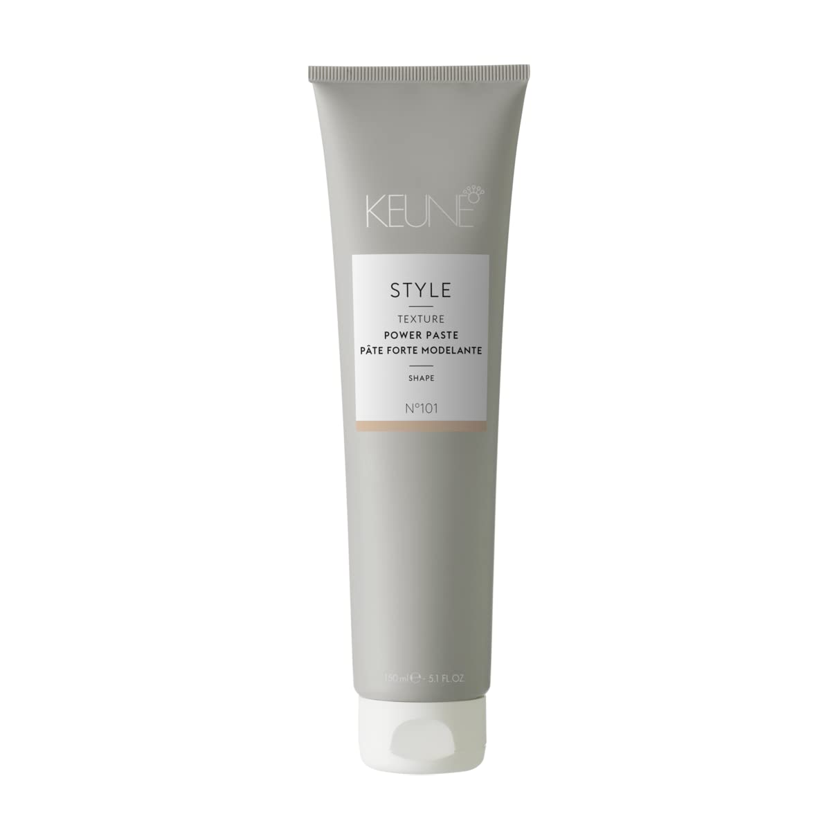 Keune Style Power Paste，超强定型哑光造型膏，适合所有发质，5.1 液体盎司