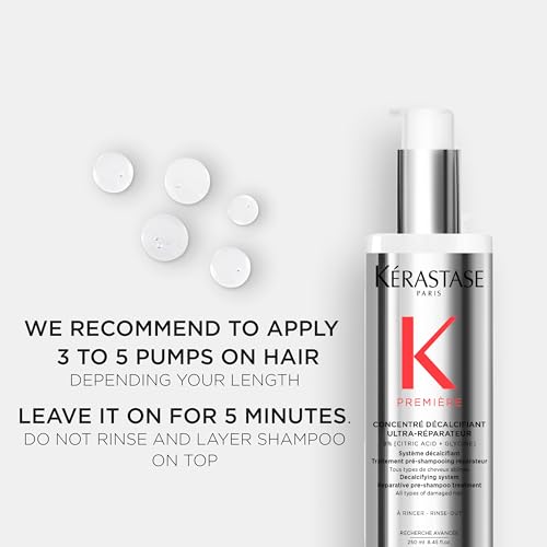 Kerastase Premiere Pre-Shampoo Hair Repair Treatment - Intense Bond Repair & Strengthening, For Breakage & All Damaged Hair Types, Anti-Frizz & Smoothing