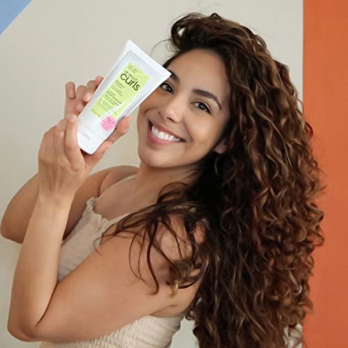 ALL ABOUT CURLS Bouncy Cream Styling | Touchable Soft Definition | Define, Moisturize, De-Frizz | All Curly Hair Types | Vegan & Cruelty Free | Sulfate Free | 5.1 Fl Oz