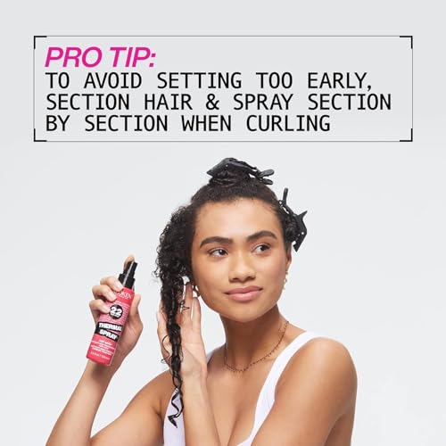 Spray thermique Redken 22 High Hold - Brume fixatrice et protectrice thermique pour fers à friser et à lisser. Contrôle durable des frisottis et protection contre les dommages causés par la chaleur.