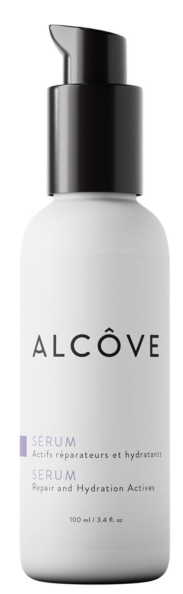 Alcôve - Serum - Dry, Frizzy and Thick Hair - Smooth - Leave-in-treatment - Instant Shine - Split-end Repair - Hydrate - Without Oil Residue - Mango Extract - Color-Safe - 3.4 oz