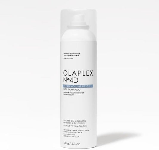 Olaplex No. 4D Clean Weightless Volume Dry Shampoo, Detoxifies Scalp, Neutralizes Odor, Leaves Hair Feeling Clean, For All Hair Types, 250ml