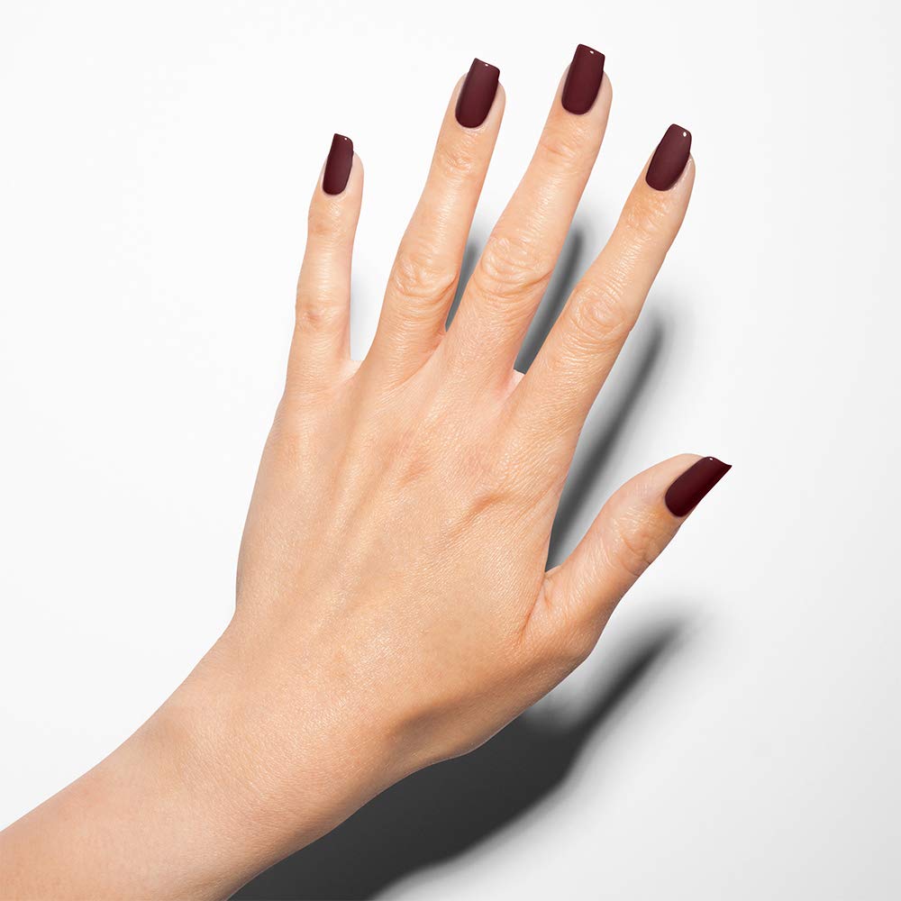 White Smoke Gelish Xpress Dip A Touch Of Sass - Red Nail Dip Powder, Vibrant Color, Professional Quality, High Shine, Chip-Resistant, 1.5 ounce.