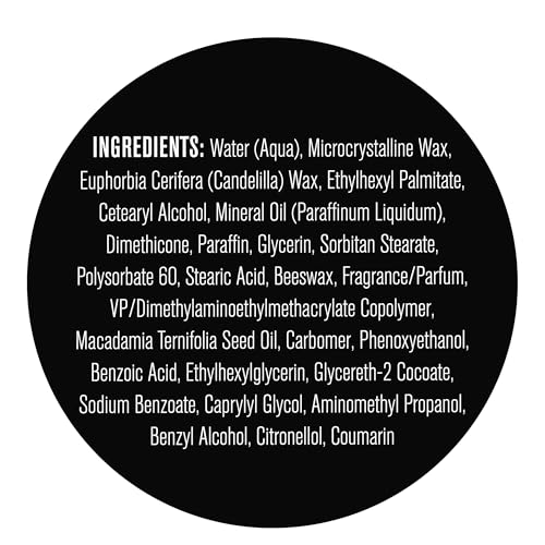 Pommade crème Baxter of California pour hommes et femmes, fini naturel, tenue légère, qualité salon de coiffure, lisse les looks classiques, parfaite pour texturer les cheveux raides ou ondulés, 2 onces