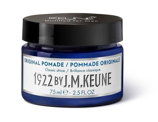 1922 by J.M. Keune Original Pomade, Strong Hold & High Shine Styling Pomade for Men, 2.5 Fl Oz