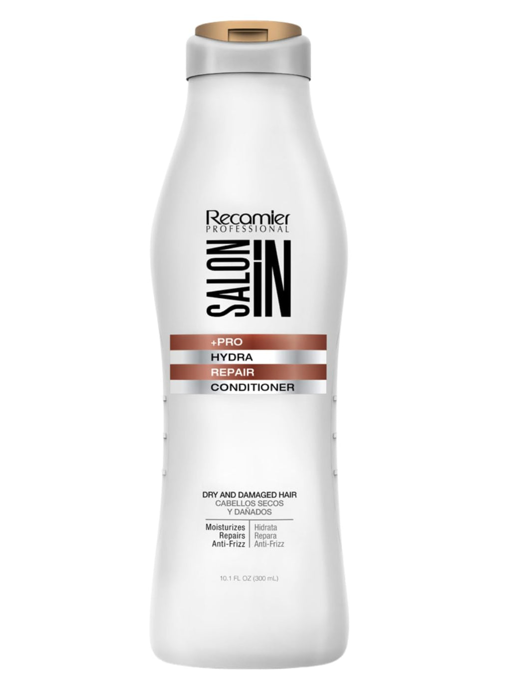 Salon In by Recamier | Hydra Repair Hair Conditioner | Moisturizing & Strengthening for Dry, Damaged Hair | 10.1.fl.oz / 300 ml