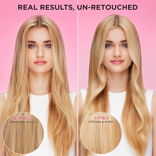 Coffret de soins capillaires vegan sans sulfate EverPure de L'Oréal Paris : shampoing et après-shampoing pour renforcer et réparer les liaisons capillaires (l'emballage peut varier)