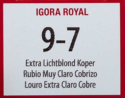 施华蔻 IGORA Royal 9-7 极浅金色 60ml
