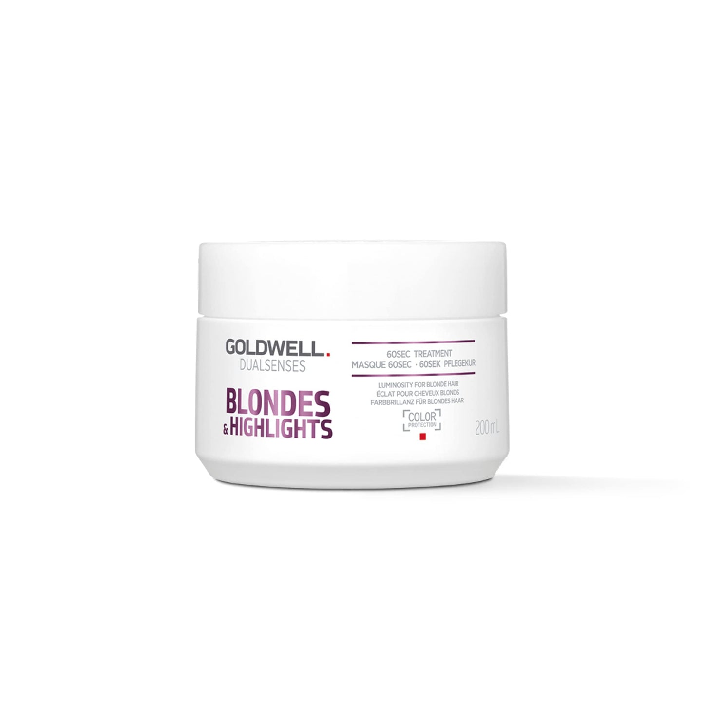 Goldwell Dualsenses 金发挑染抗黄 60 秒护理液 6.8 盎司，200 毫升