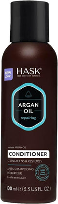 HASK Argan Oil Repairing Shampoo Conditioner Hair Travel Size Combo Set 3.3oz