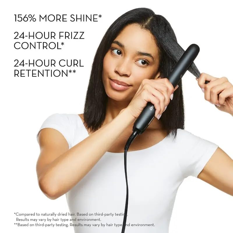 Neuro by Paul Mitchell Style+ 1" Ceramic Straightening & Styling Iron, Travel Flat Iron, Dual Voltage for Worldwide Use