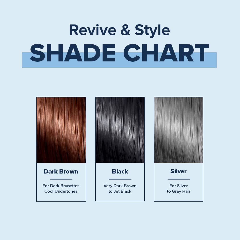 Truhair Revive and Style Color Mousse (Warm, Dark Brown)