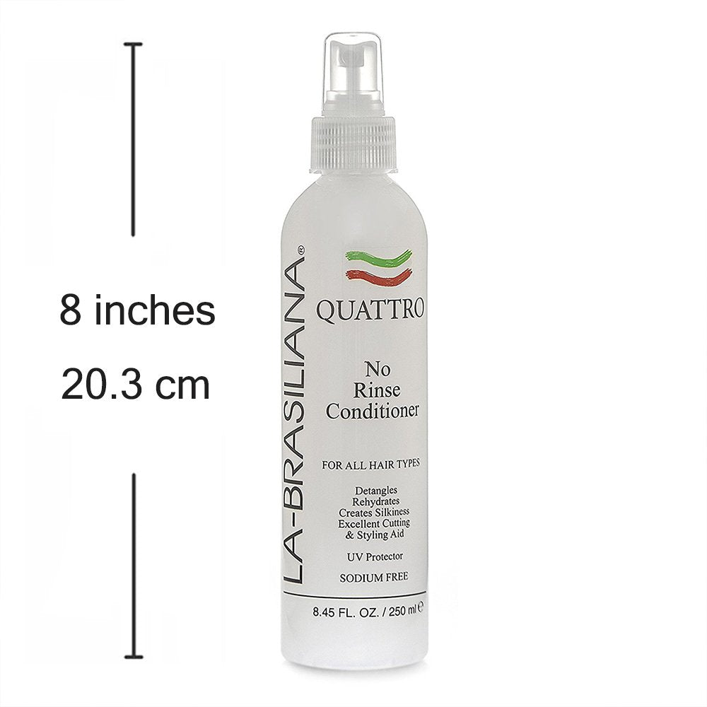 La-Brasiliana Quattro No Rinse Conditioner, 8.45 fl.oz.