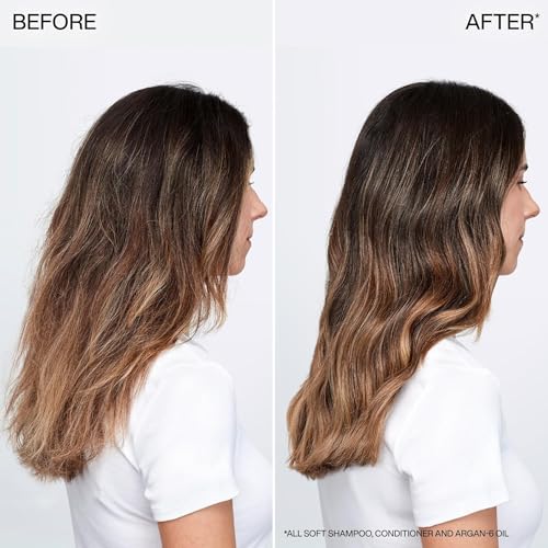 Après-shampoing Redken All Soft | Pour cheveux secs et cassants | Hydrate et procure une douceur intense | À l'huile d'argan | 300 ml